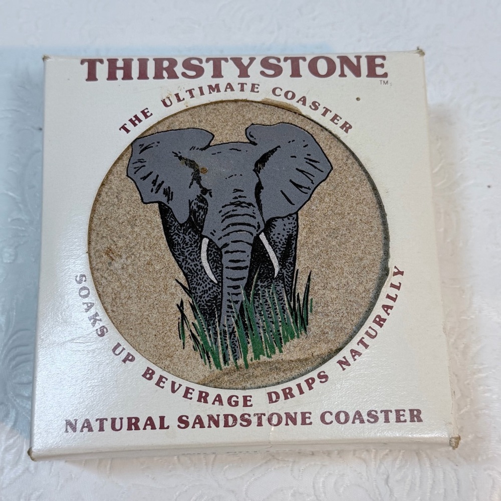 Thirstystone Elephant Coaster Set of 4
